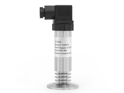 Sensor de presión de película plana sanitaria tipo abrazadera LFT2020