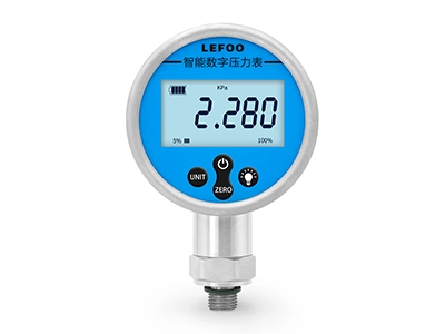Manómetro digital alimentado por batería LFT6100