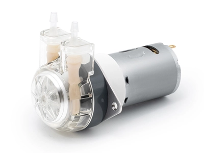 Bomba peristáltica con motor DC LFP102/DB (Rango de flujo: 9-110 ml/min)