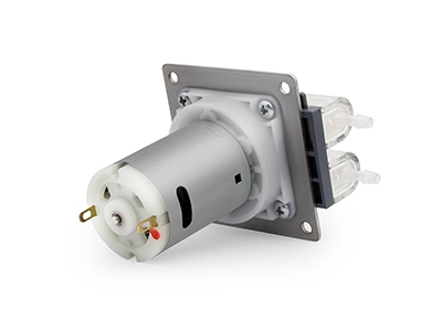 Bomba peristáltica con motor DC LFP104/DB (Rango de flujo: 12-270 ml/min)