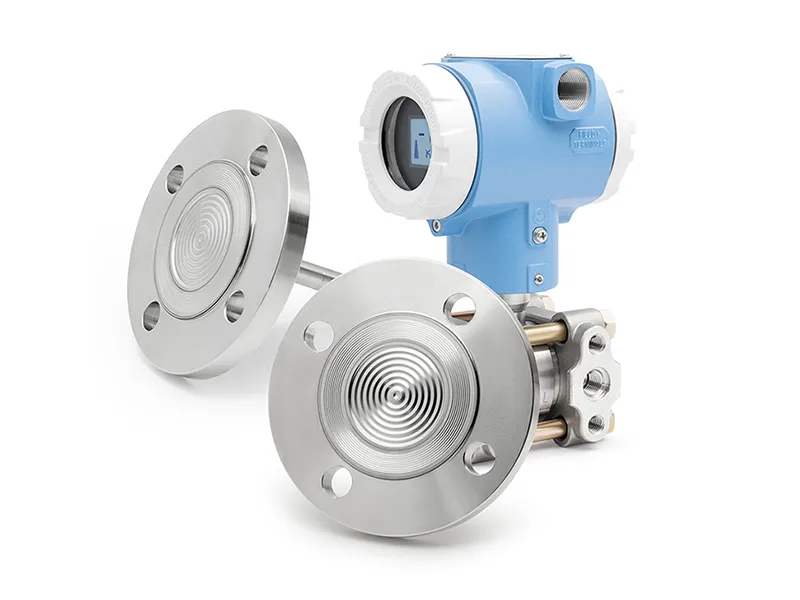 Transmisor de presión diferencial de silicio monocristalino montado con brida doble LFT720B