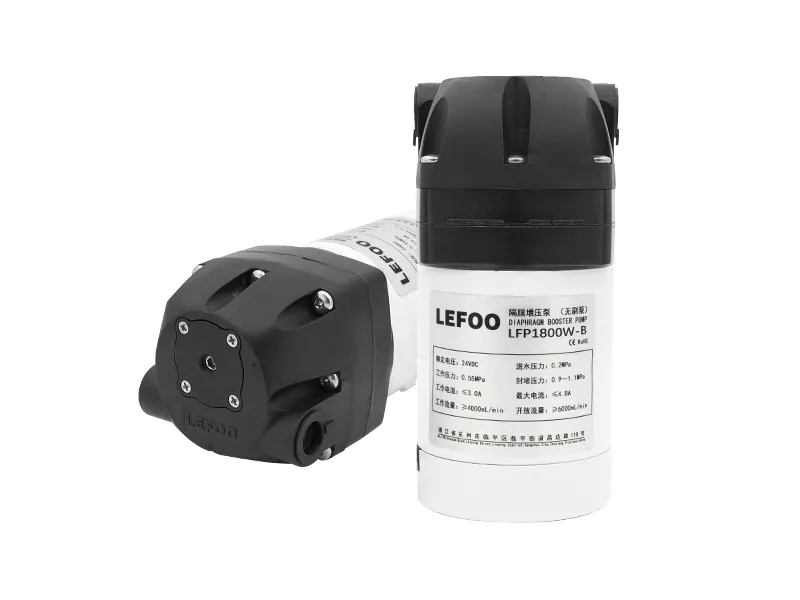 Bomba booster de ósmosis inversa sin escobillas de frecuencia fija, 800 GPD, comercial