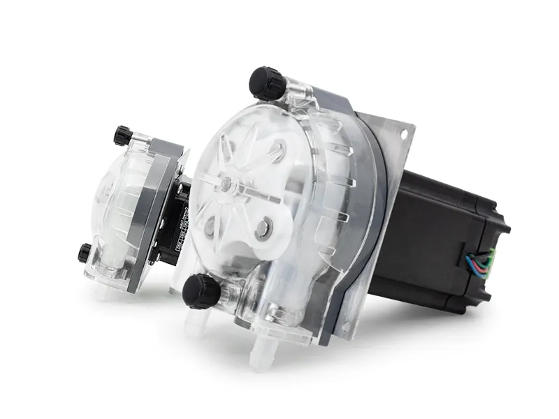 Bomba peristáltica con motor paso a paso LFP404ST (Rango de caudal: 10~2350 ml/min)