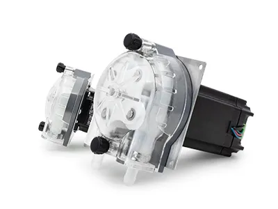 Bomba peristáltica con motor paso a paso LFP404ST (Rango de caudal: 10~2350 ml/min)