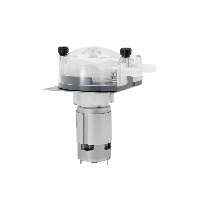 Bomba peristáltica con motor DC LFP404DB (Rango de flujo: 1965-4200 ml/min)
