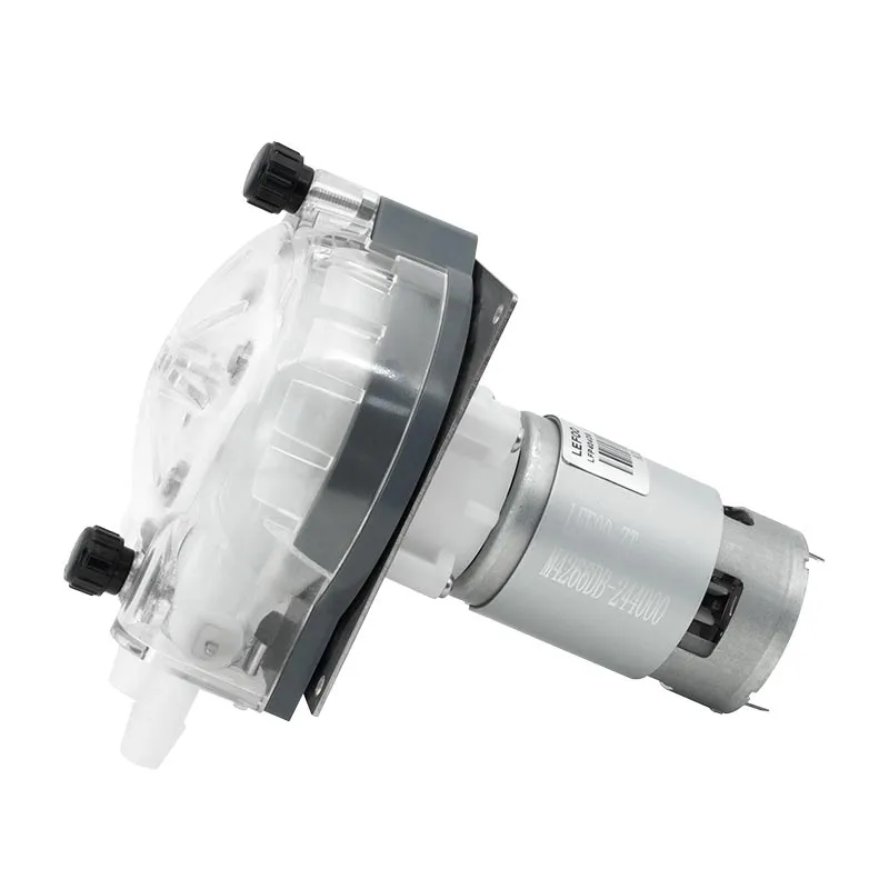 Bomba peristáltica con motor DC LFP404DB (Rango de flujo: 1965-4200 ml/min)