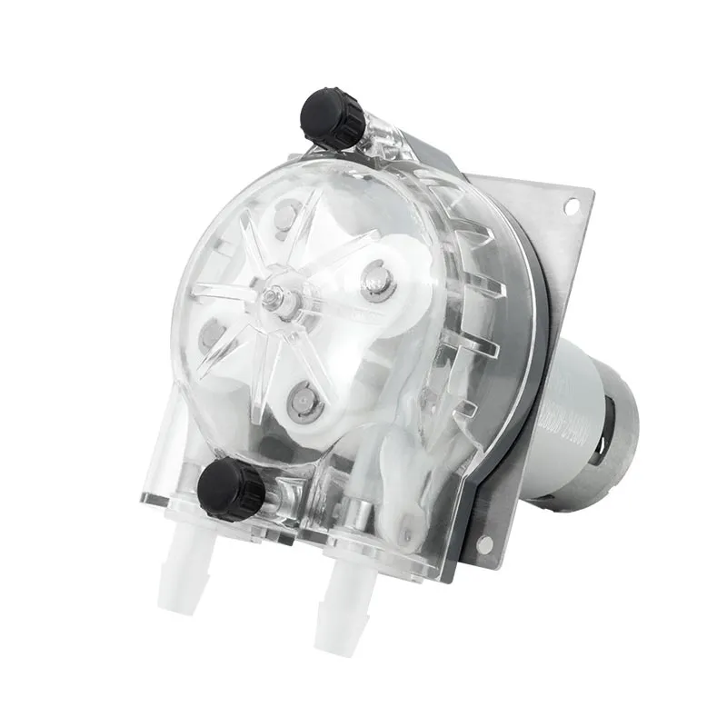 Bomba peristáltica con motor DC LFP404DB (Rango de flujo: 1965-4200 ml/min)